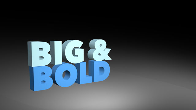 The Big Bold 3D Title Pack Vol 1